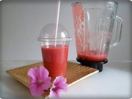 Birne-Banane-Erdbeeren Smoothie - Rezept - Bild Nr. 9