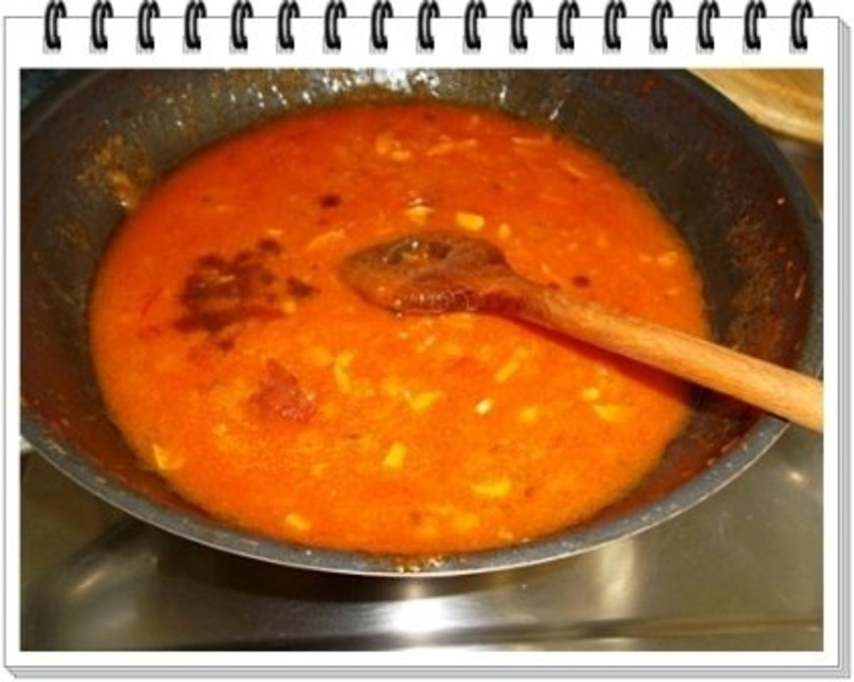 Fleischbällchen aus Bratwurst in spezieller Tomatensauce - Rezept - Bild Nr. 16