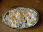 Spinat mit Spiegelei und Kartoffelpürree...mal anders.... - Rezept