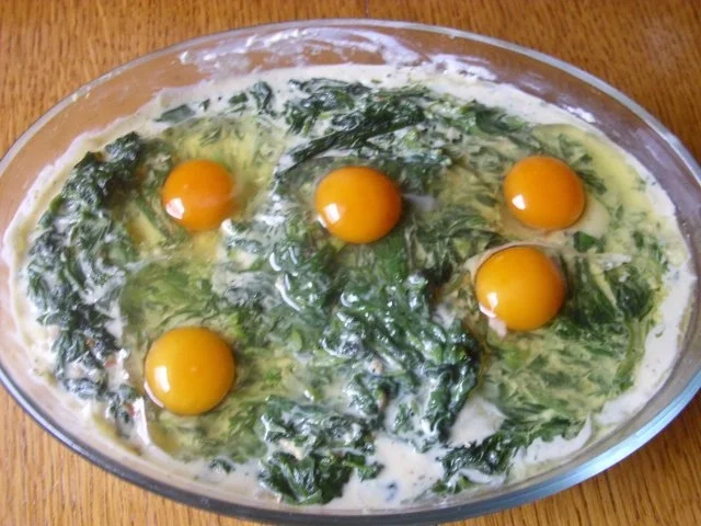 Rezept: Spinat mit Spiegelei und Kartoffelpürree...mal anders.... Bild Nr. 5 Spinat mit Spiegelei und Kartoffelpürree...mal anders.... - Rezept - Bild Nr. 5