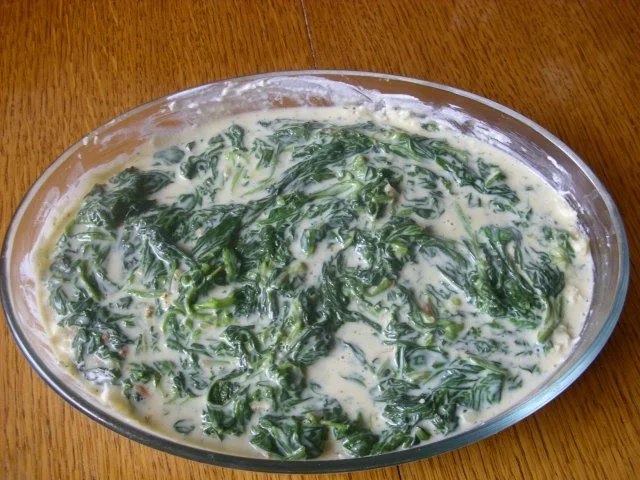 Rezept: Spinat mit Spiegelei und Kartoffelpürree...mal anders.... Bild Nr. 3 Spinat mit Spiegelei und Kartoffelpürree...mal anders.... - Rezept - Bild Nr. 3