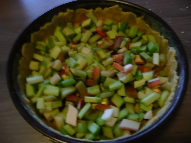 Rhabarber- Quark- Torte - Rezept - Bild Nr. 2