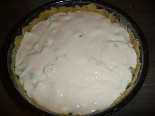 Rhabarber- Quark- Torte - Rezept - Bild Nr. 4