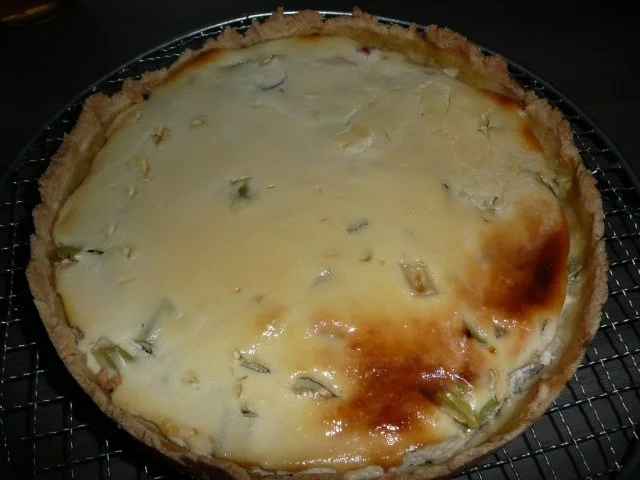 Rhabarber- Quark- Torte - Rezept - Bild Nr. 5