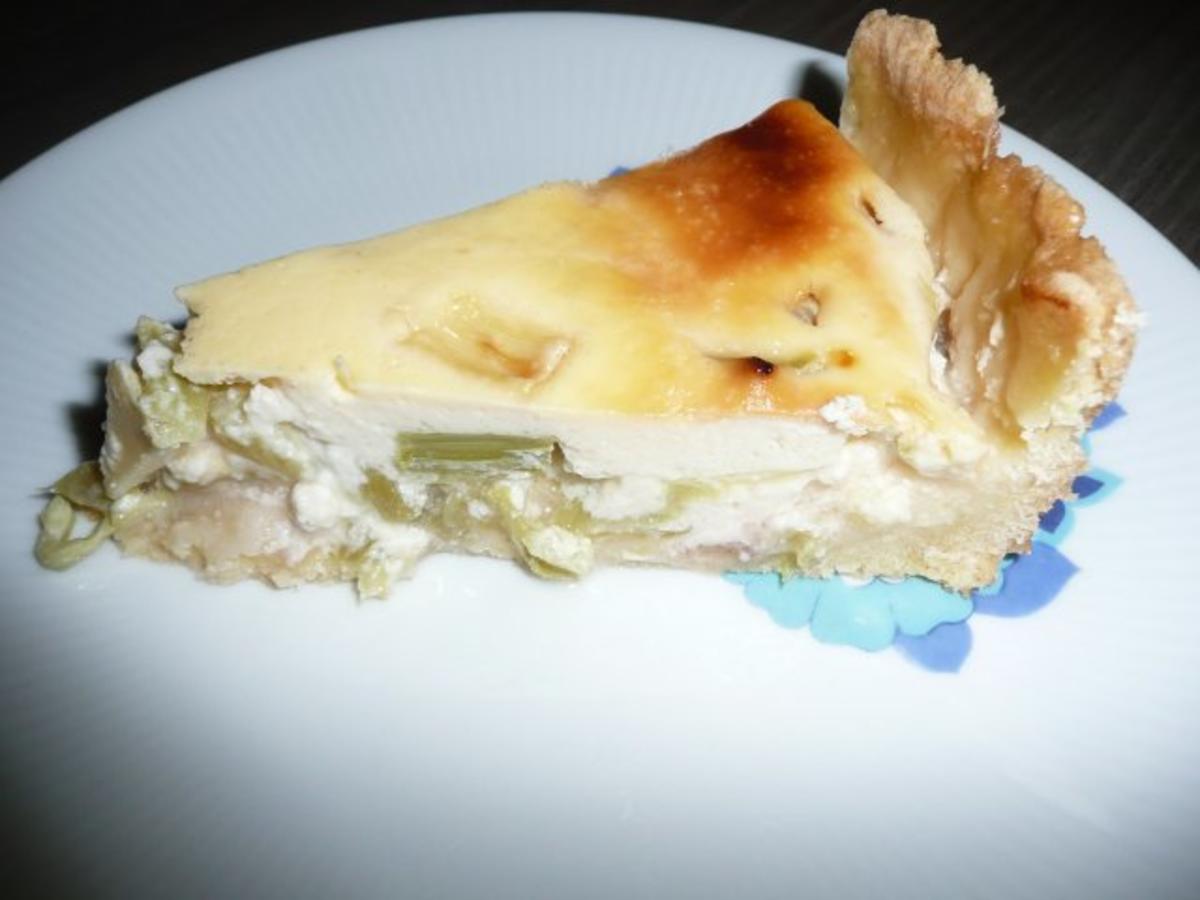 Rhabarber- Quark- Torte - einfach - 146 kcal/100g