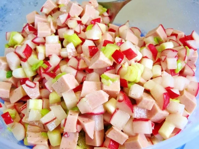 Radieschen-Wurst-Salat - Rezept - Bild Nr. 6