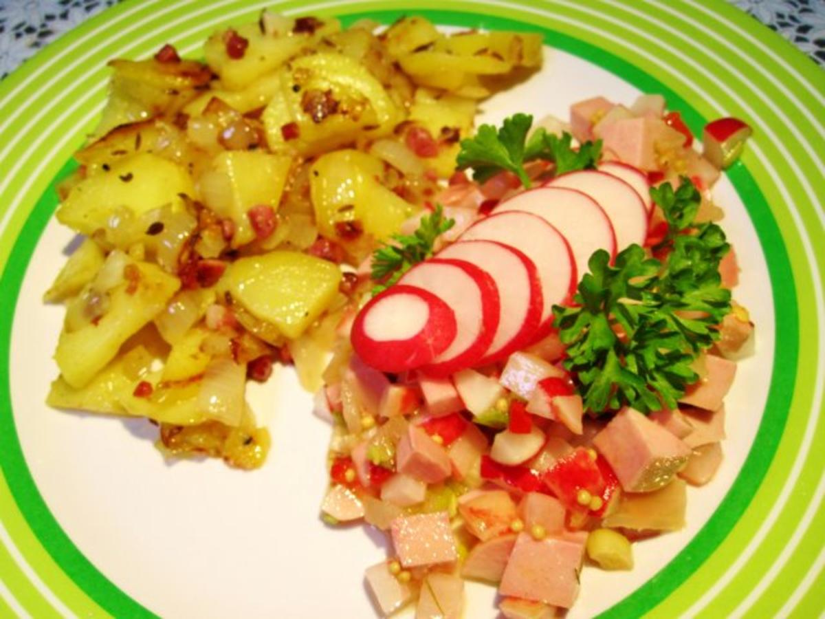 Radieschen-Wurst-Salat - Rezept