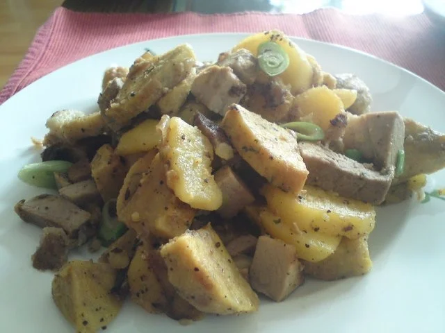 Rezept: Gröstl II, die Frühlingsvariante Gröstl II, die Frühlingsvariante - Rezept