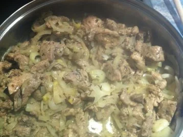 Rezept: Gyros Auflauf mit Ziegenkäse Bild Nr. 3 Gyros Auflauf mit Ziegenkäse - Rezept - Bild Nr. 3