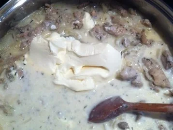 Rezept: Gyros Auflauf mit Ziegenkäse Bild Nr. 4 Gyros Auflauf mit Ziegenkäse - Rezept - Bild Nr. 4