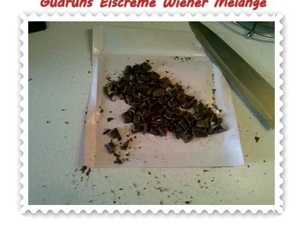 Rezept: Eis: Eiscreme Wiener Melange mit Schoko Bild Nr. 6 Eis: Eiscreme Wiener Melange mit Schoko - Rezept - Bild Nr. 6