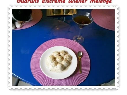 Rezept: Eis: Eiscreme Wiener Melange mit Schoko Bild Nr. 8 Eis: Eiscreme Wiener Melange mit Schoko - Rezept - Bild Nr. 8