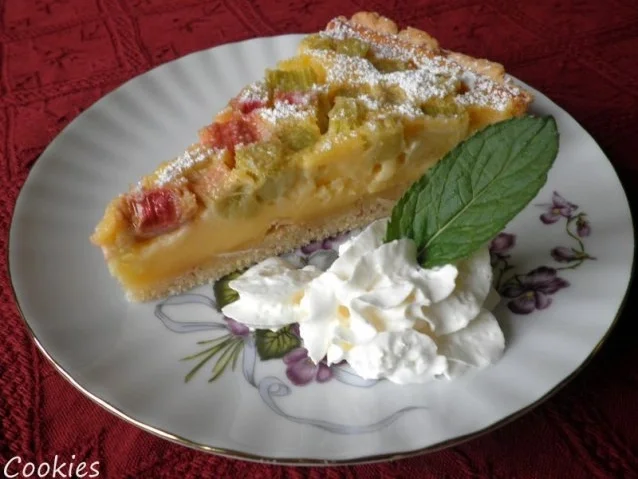 Rhabarbertarte mit Schmandguss - Rezept - Bild Nr. 18