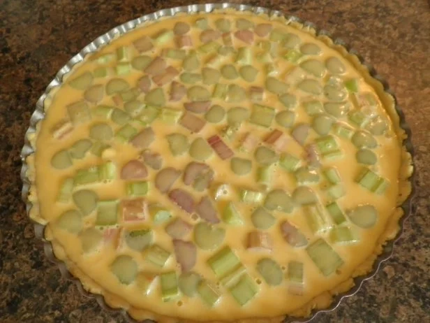Rhabarbertarte mit Schmandguss - Rezept - Bild Nr. 14