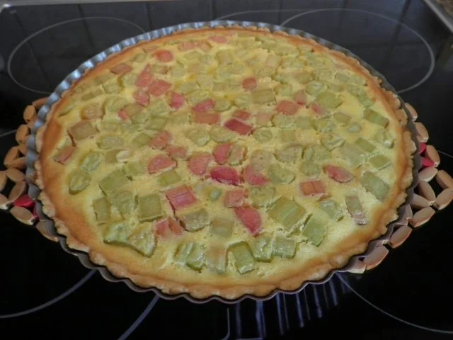 Rhabarbertarte mit Schmandguss - Rezept - Bild Nr. 16