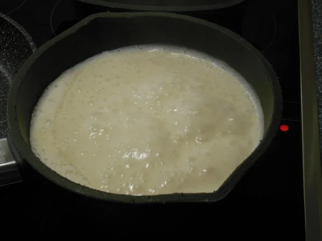 Fisch: Heilbuttfilet mit Karotten-Koriander-Haube und Currysoße - Rezept - Bild Nr. 5