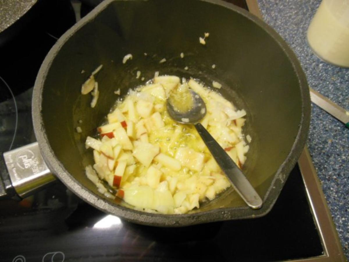 Fisch: Heilbuttfilet mit Karotten-Koriander-Haube und Currysoße - Rezept - Bild Nr. 9