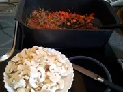 Champignon-Hackfleisch-Pfanne - Rezept