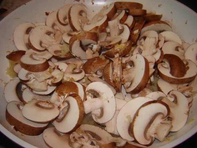 Spinat-Champignon Soße - Rezept - Bild Nr. 4