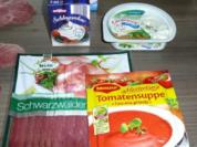 Schnitzelröllchen a la Karin, mediterran. - Rezept