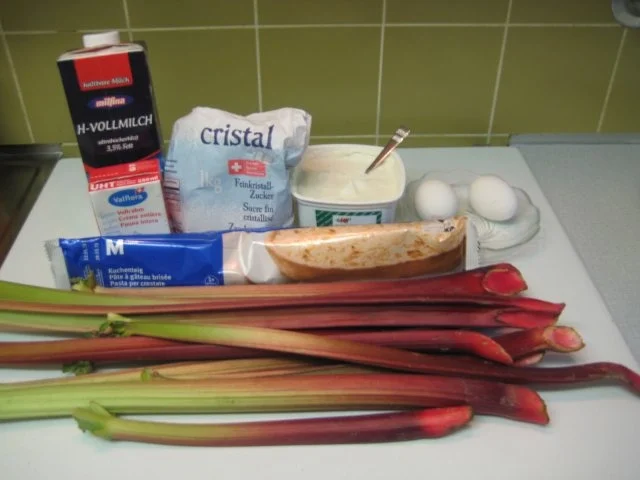 Rhabarber-Kokos-Quiche - Rezept - Bild Nr. 4