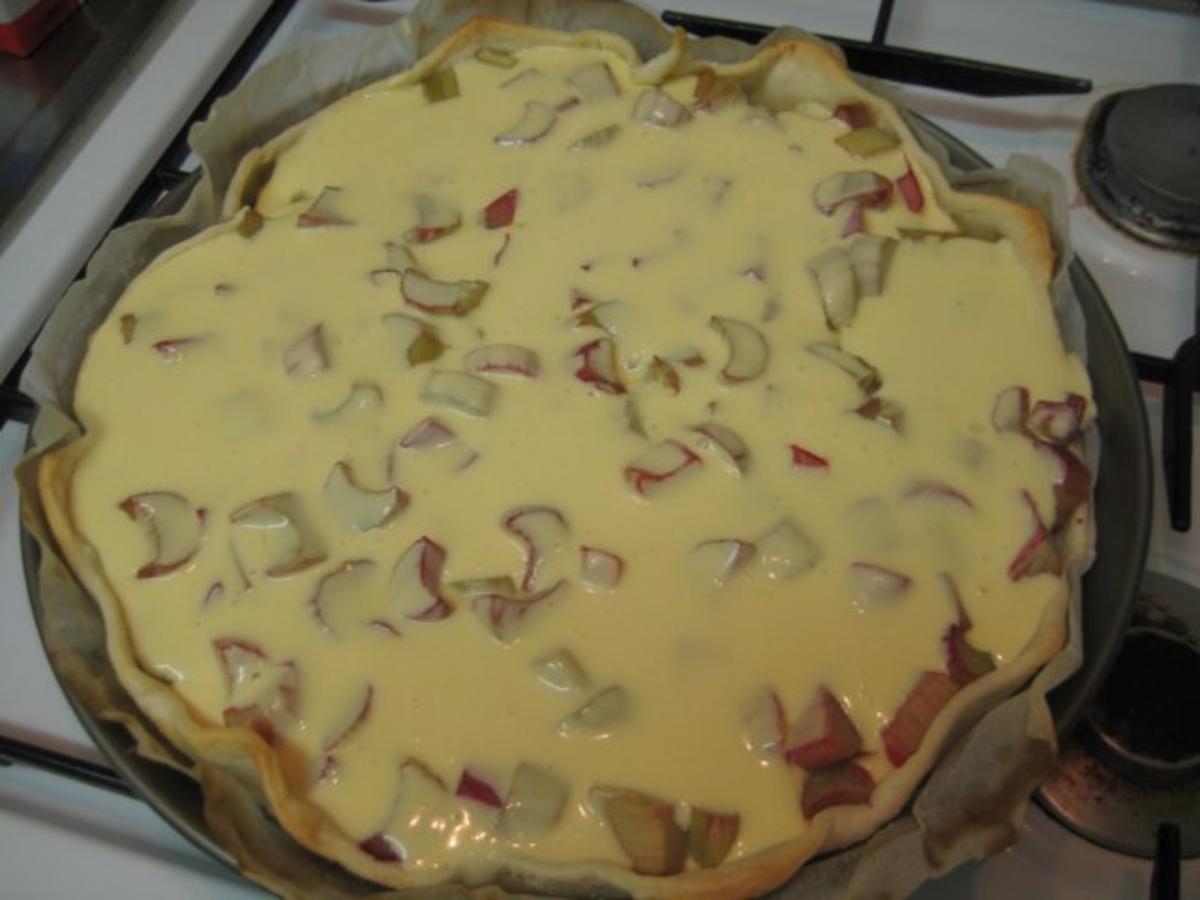 Rhabarber-Kokos-Quiche - Rezept - Bild Nr. 10