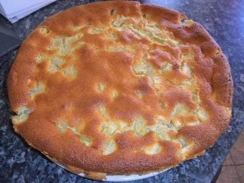 Mutti's Rhabarberkuchen - Rezept
