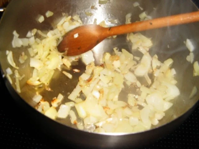 Aubergine mit Hähnchenbrust gefüllt - Rezept - Bild Nr. 4