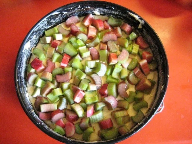 Rhabarberkuchen mit Eierlikör - Rezept - Bild Nr. 9