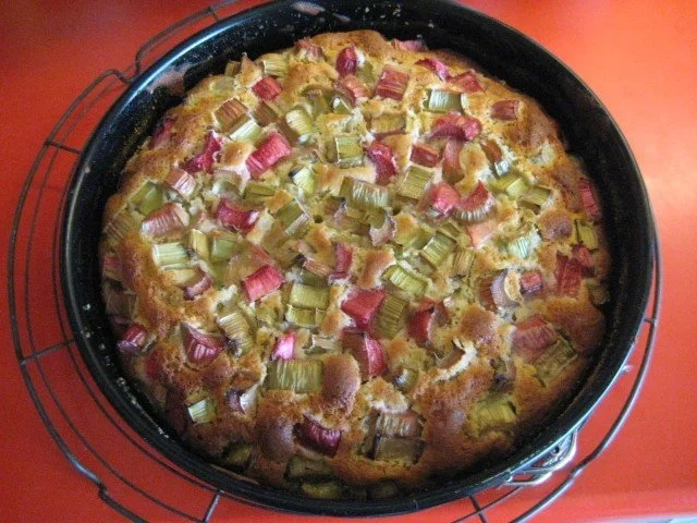 Rhabarberkuchen mit Eierlikör - Rezept - Bild Nr. 10