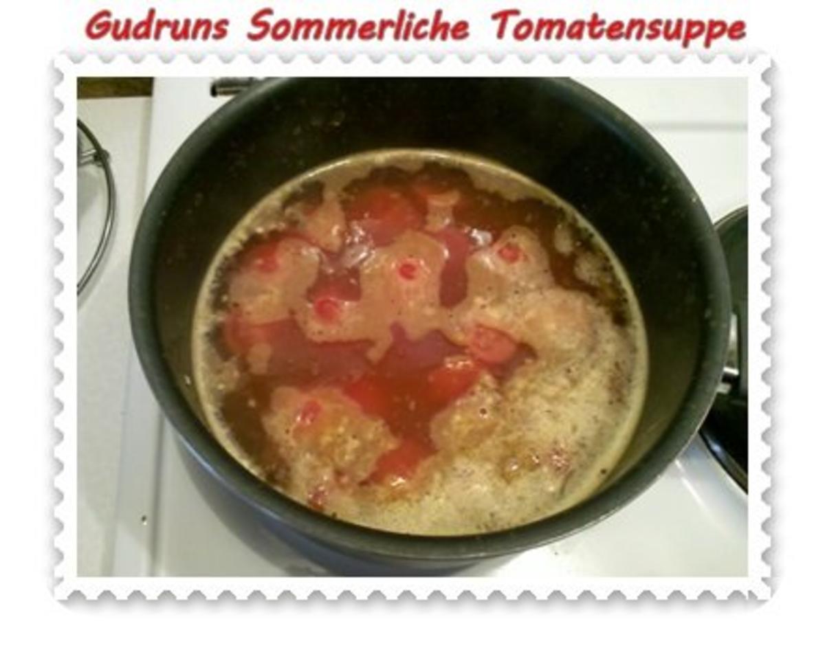 Suppe: Sommerliche Tomatensuppe - Rezept - Bild Nr. 3