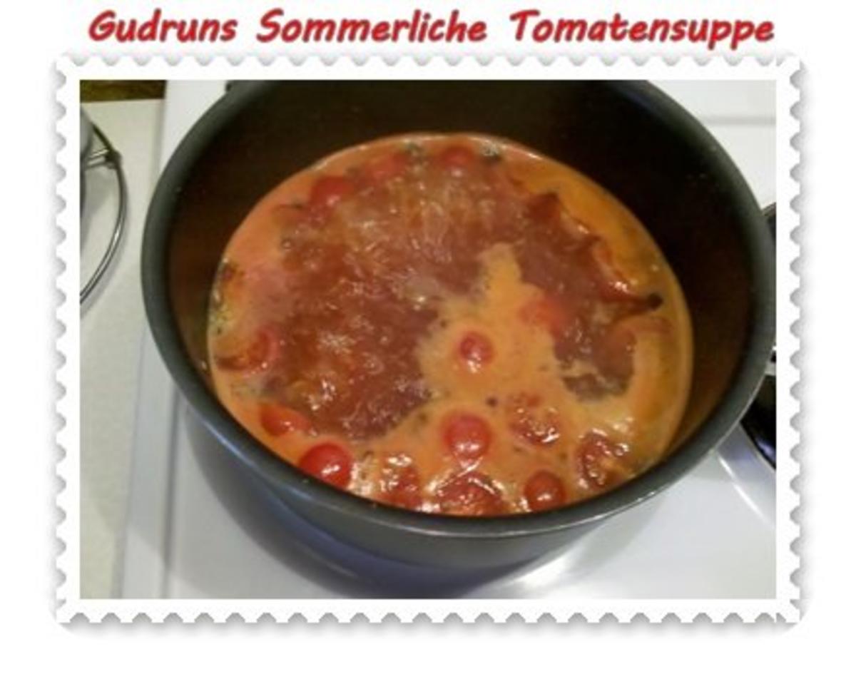Suppe: Sommerliche Tomatensuppe - Rezept - Bild Nr. 4