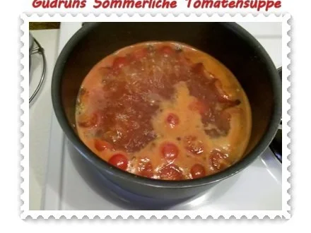 Suppe: Sommerliche Tomatensuppe - Rezept - Bild Nr. 4