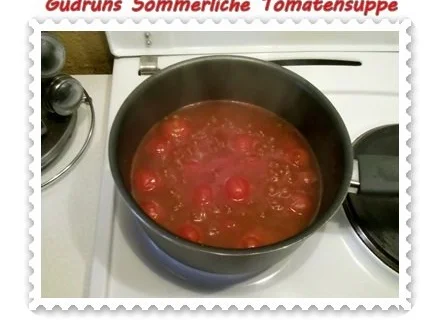 Suppe: Sommerliche Tomatensuppe - Rezept - Bild Nr. 5