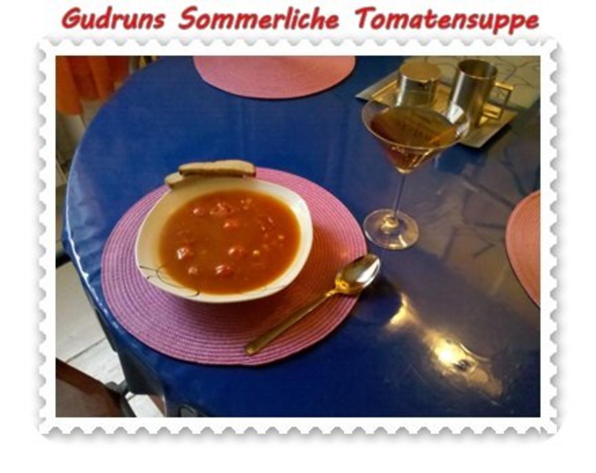 Suppe: Sommerliche Tomatensuppe - Rezept - Bild Nr. 7