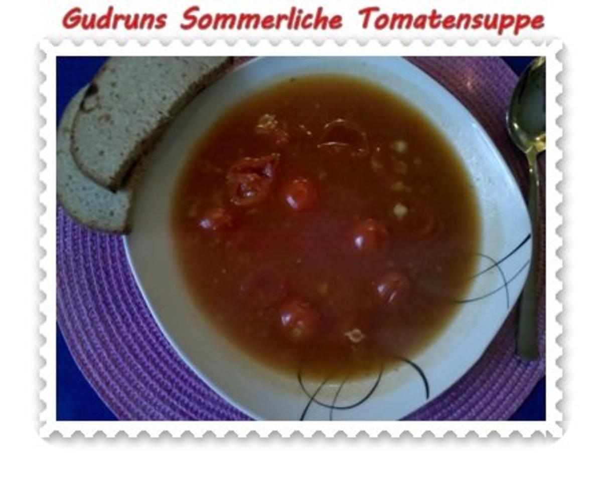Suppe: Sommerliche Tomatensuppe - Rezept - Bild Nr. 9