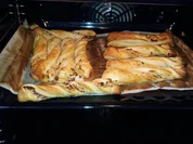 Rezept: Zwiebel-Blätterteig-Stangen Zwiebel-Blätterteig-Stangen - Rezept