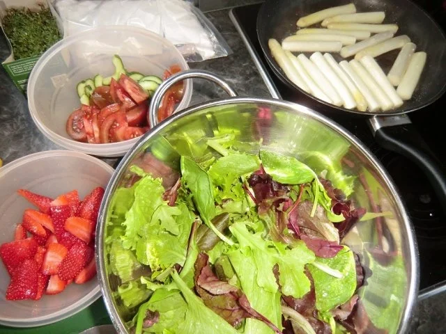 Spargel- Erdbeersalat - Rezept - Bild Nr. 2