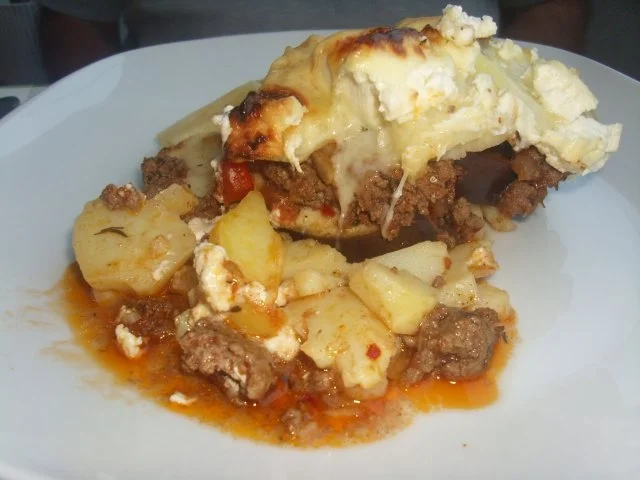 Mousaka mit Lammhack - Rezept - Bild Nr. 8