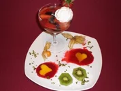 Prosecco-Gelee mit frischen Früchten - Rezept