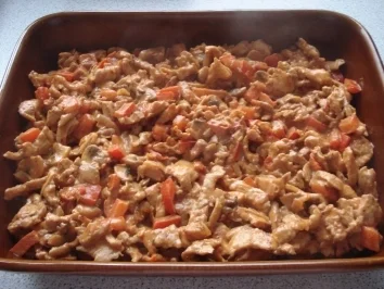 Rezept: Gyros-Auflauf Bild Nr. 4 Gyros-Auflauf - Rezept - Bild Nr. 4