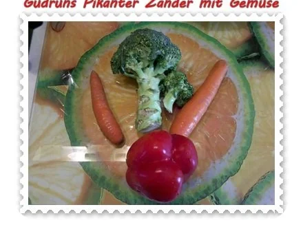 Fisch: Pikanter Zander mit Gemüse - Rezept - Bild Nr. 2