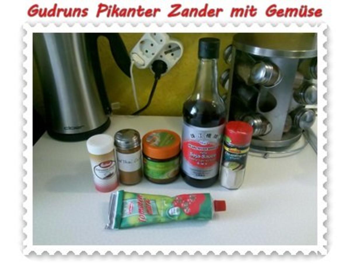 Fisch: Pikanter Zander mit Gemüse - Rezept - Bild Nr. 5