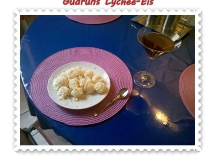 Eis: Lychee-Eis - Rezept - Bild Nr. 6