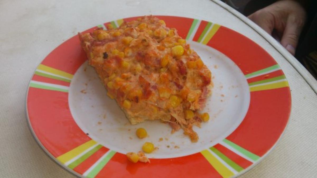 Pizza Ciabatta - Rezept