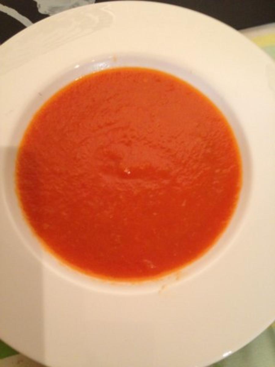 Ingwer-Tomaten Suppe - Rezept