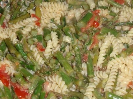 Grüner Spargel - Nudelpfanne - Rezept - Bild Nr. 10