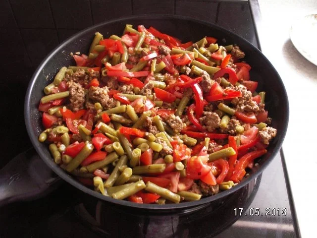 Bohnen-Hackfleischgemüse - Rezept - Bild Nr. 8