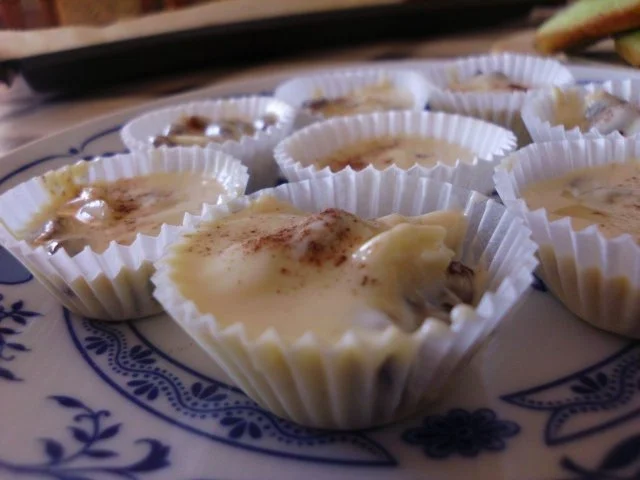 weiße Nusspralinen - Rezept