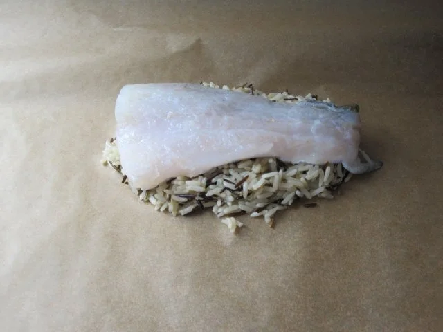 Zander auf Reis mit Gemüse - Rezept - Bild Nr. 3